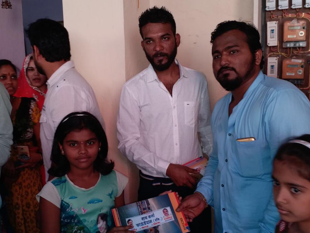 Empowering Dreams: Book Distribution Drive by MY KARMA FOUNDATION
